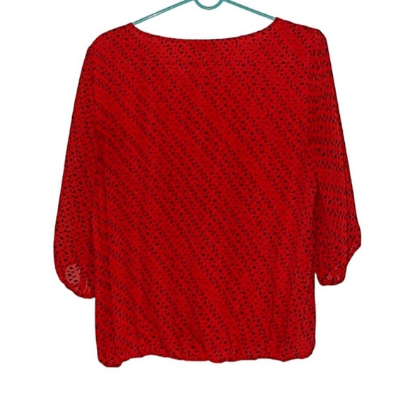 Vince Camuto Polka Dots Blouse - Picture 4 of 6